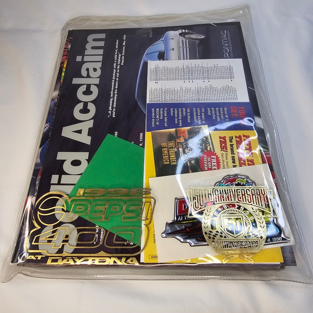 Vintage 1998 Pepsi 400 Daytona Inaugural Night Race NASCAR 50th‎ Anniversary Set - Picture 13 of 16